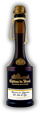 Chateau du Breuil XO Réserve des Seigneurs Chateau du Breuil XO Réserve des Seigneurs Ein hervorragender, lieblicher und weicher Calvados. 0,7	 Liter - Vol 41%