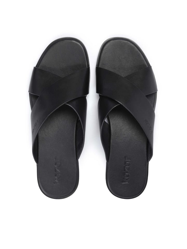 Kazar Pantoletten KAGEN in Schwarz günstig kaufen