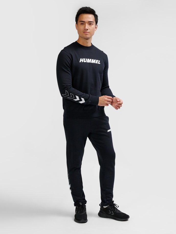 Hummel Hummel Sweatshirt Hmlelemental Herren in BLACK günstig kaufen
