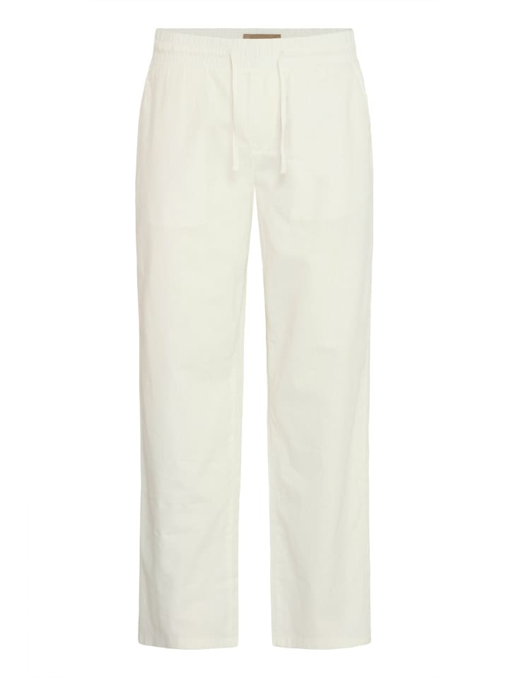 BLEND Leinenhose in weiß günstig kaufen