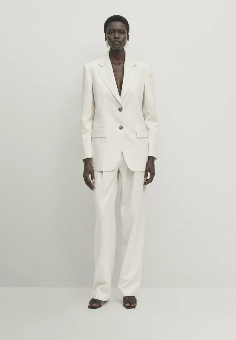 Massimo Dutti CON BOLSILLOS - Abrigo corto