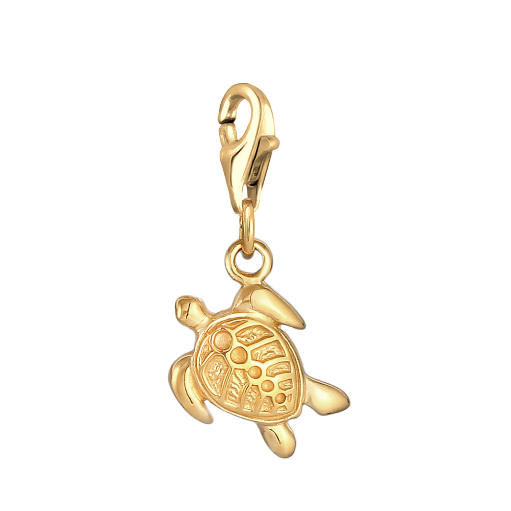 Nenalina Nenalina Amulette Pendentif pour dames Tortue Animal en 925/1000  argent massif Pendentif