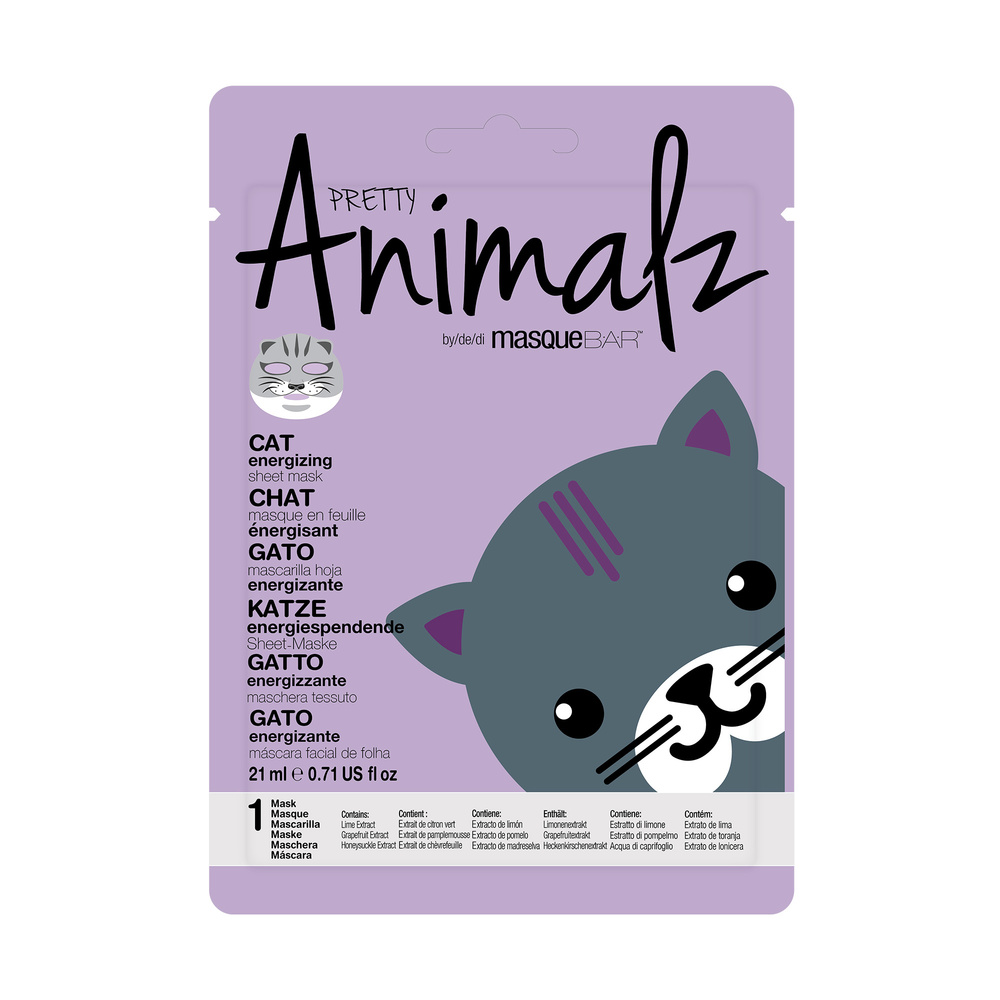 ANIMALZ Animalz - Masque Chat Masque tissu visage