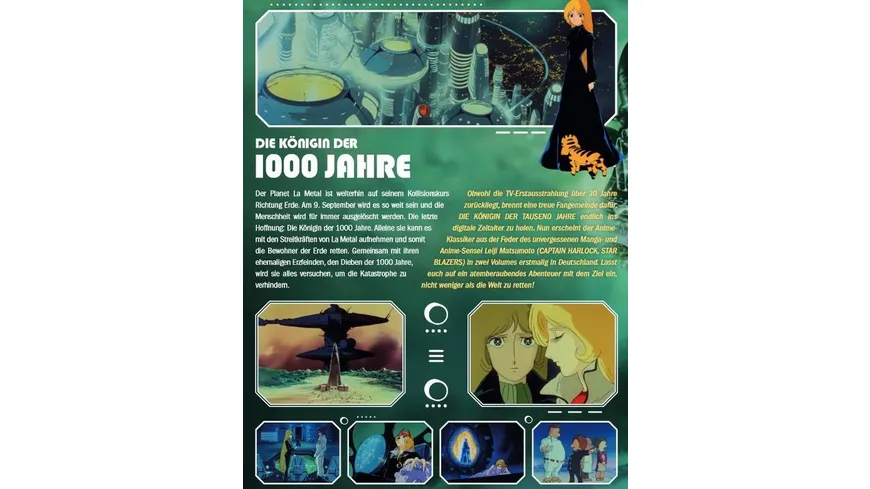 Die Königin der tausend Jahre - Remastered Edition: Volume 2 (Ep. 22-42)  [4 BRs]