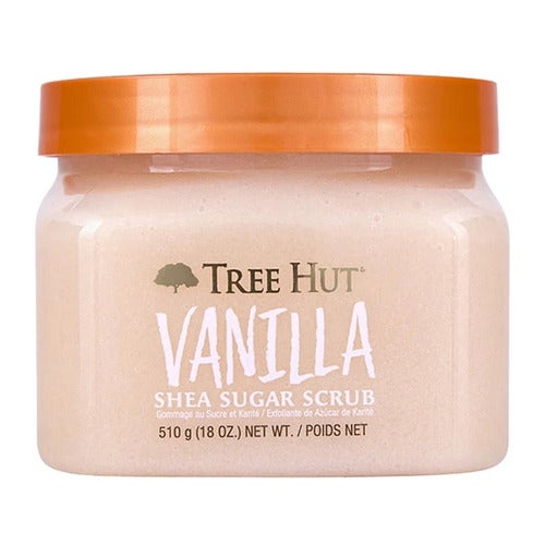 Tree Hut Vanilla Shea Cukor Testradír 510 gramm