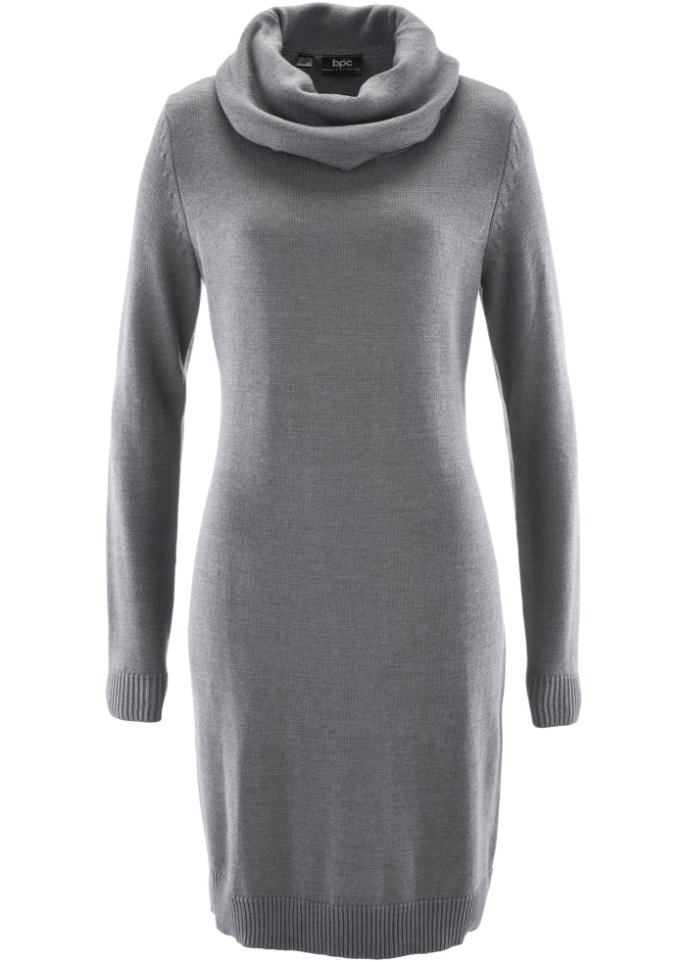 Strickkleid mit Rollkragen