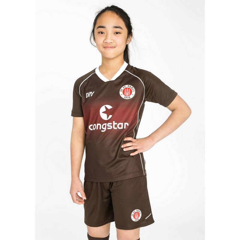 Di!Y FC St. Pauli 23-24 Heim Teamtrikot Kinder
