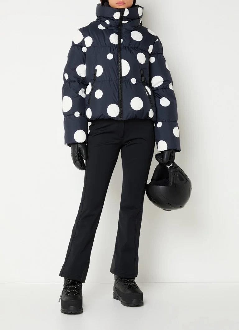 Jachetă de schi cu glugă Goldbergh Grand Polka Dot