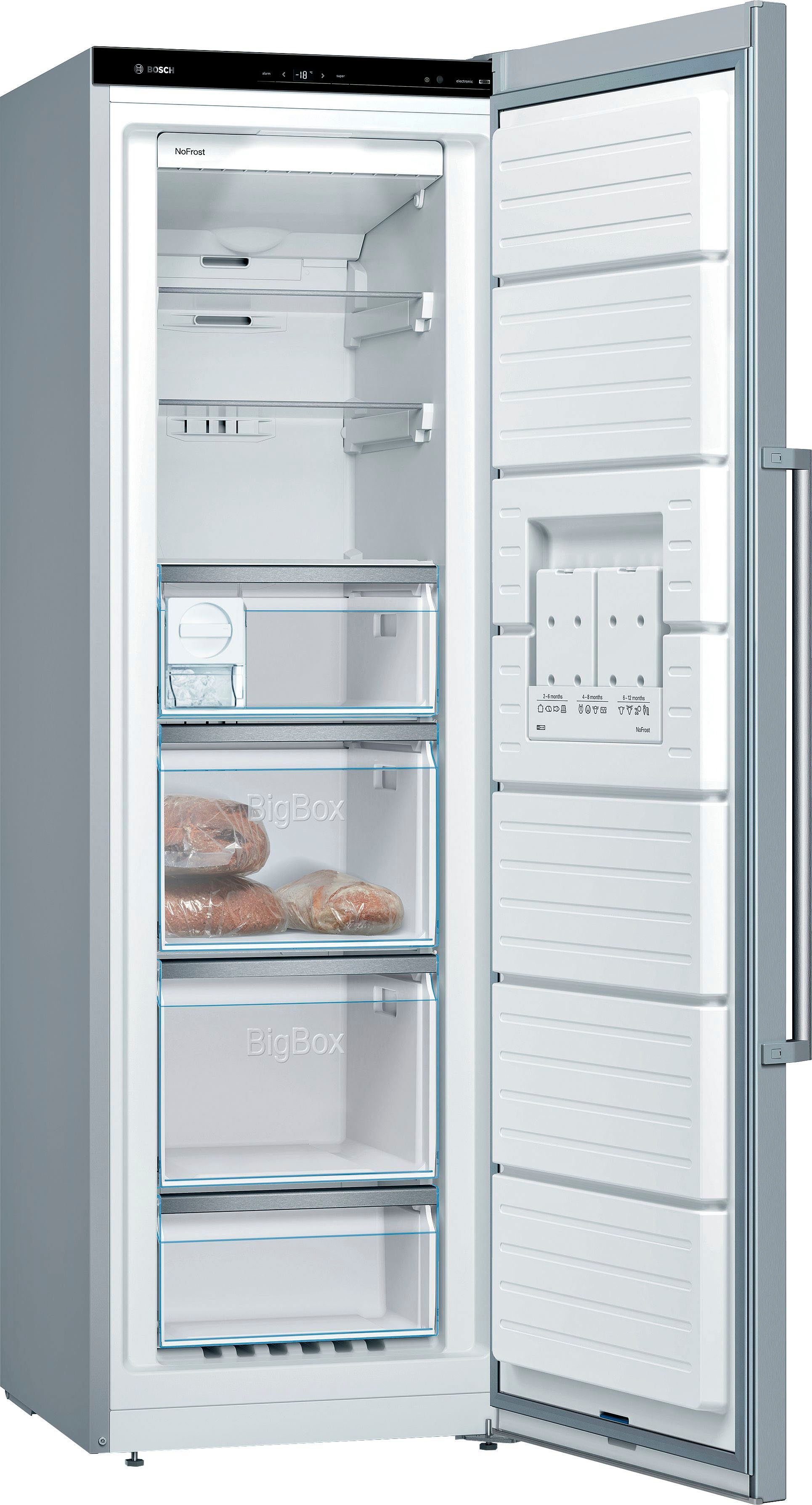 BOSCH Gefrierschrank 6 GSN36AIEP, 186 cm hoch, 60 cm breit