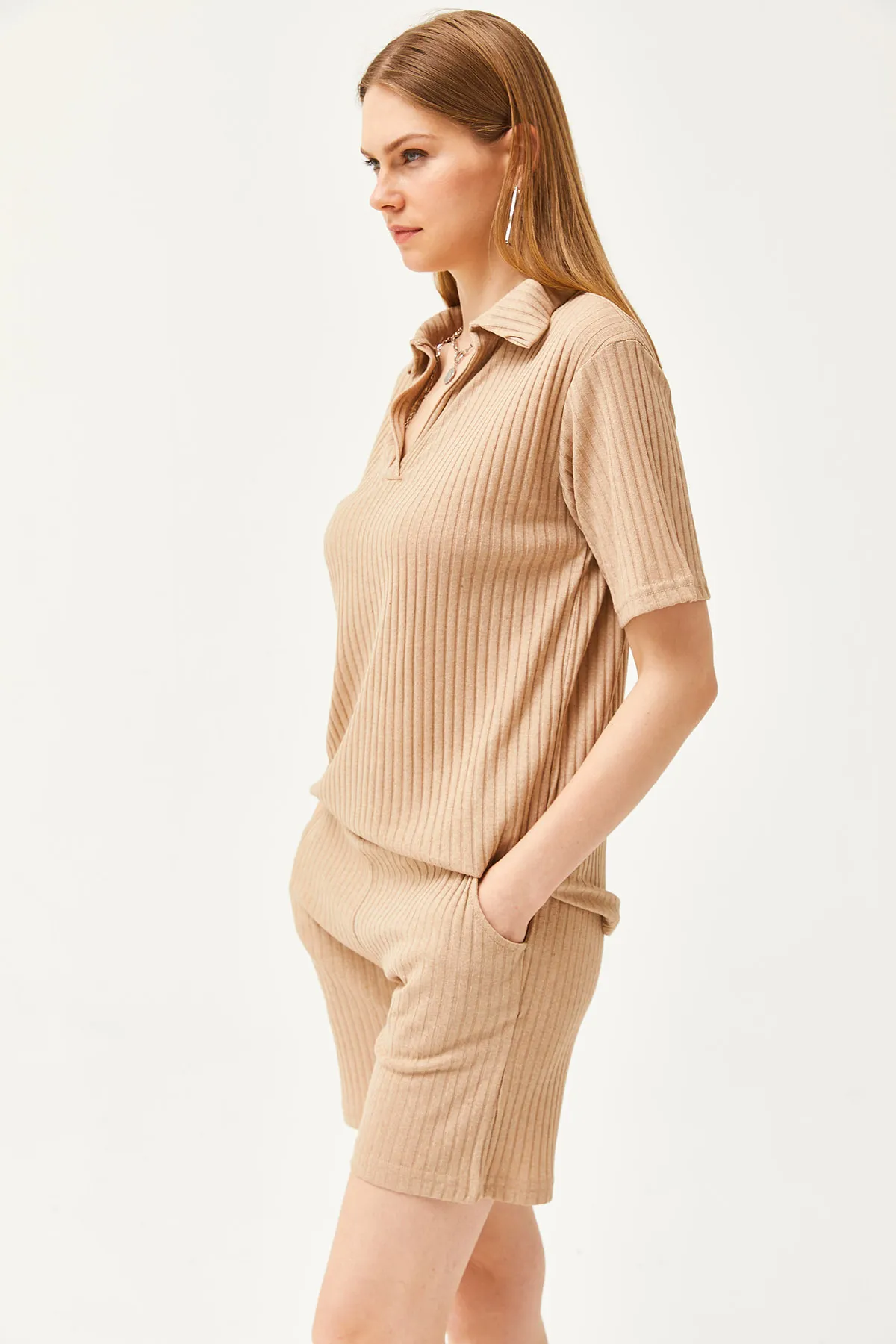Olalook  Zweiteiler - Grau - Oversized