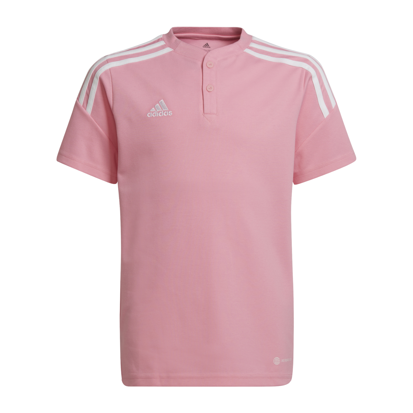 adidas Condivo 22 Poloshirt Kids Rosa Weiss