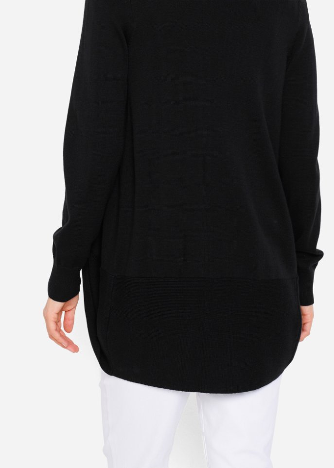 Feinstrickjacke