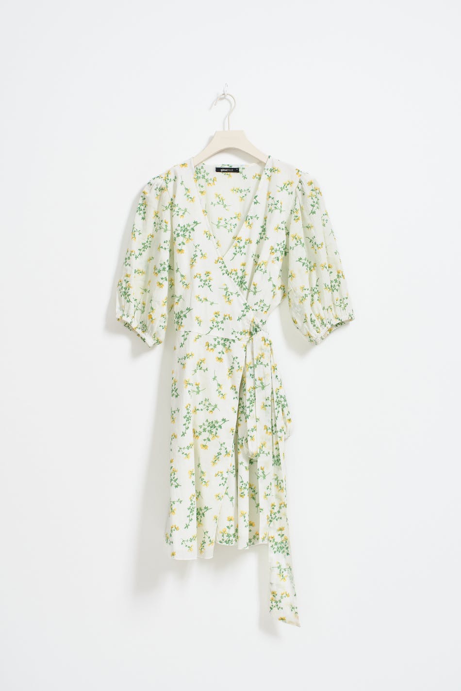 Mini wrap dress