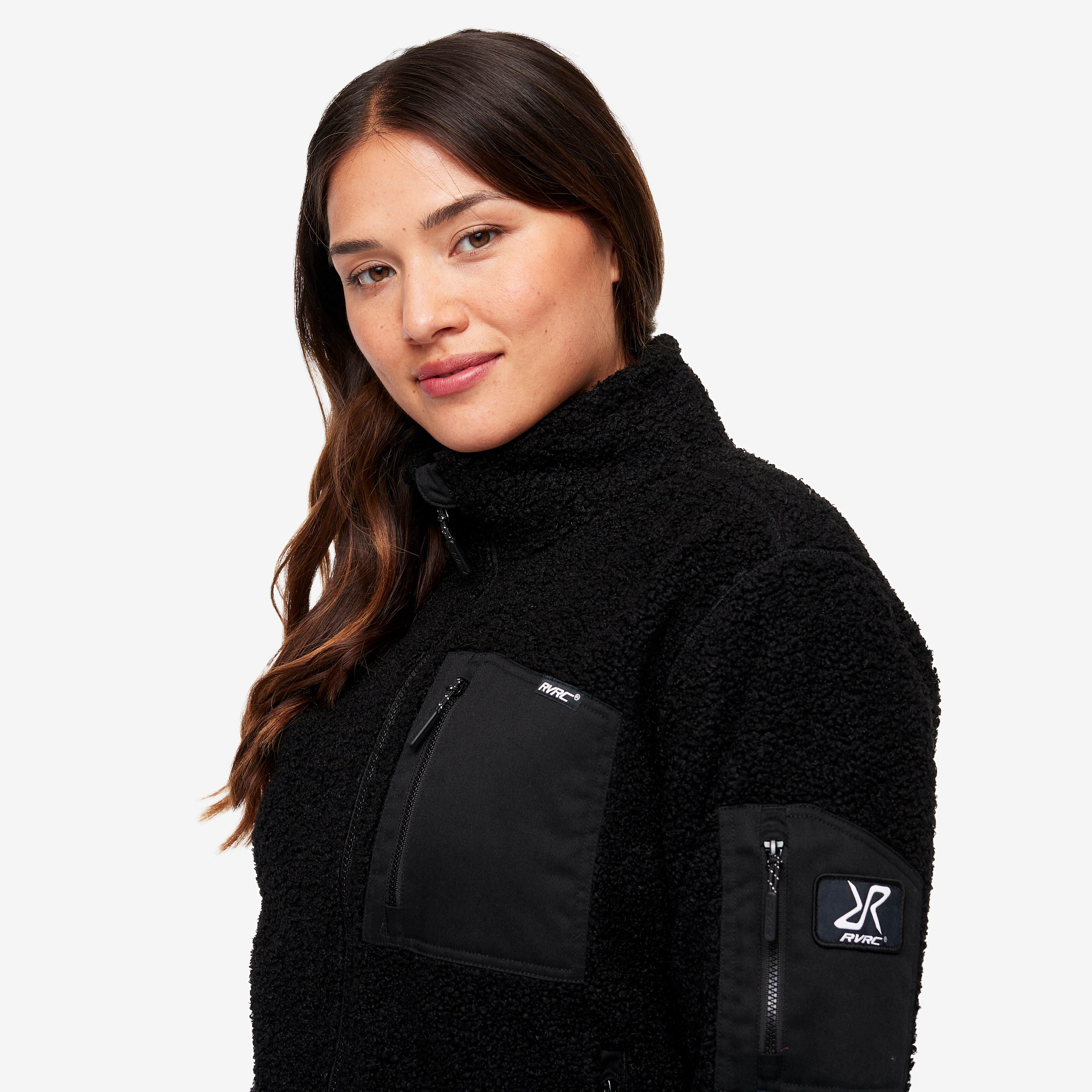 Bigfoot Pile Fleece Femme Jetblack