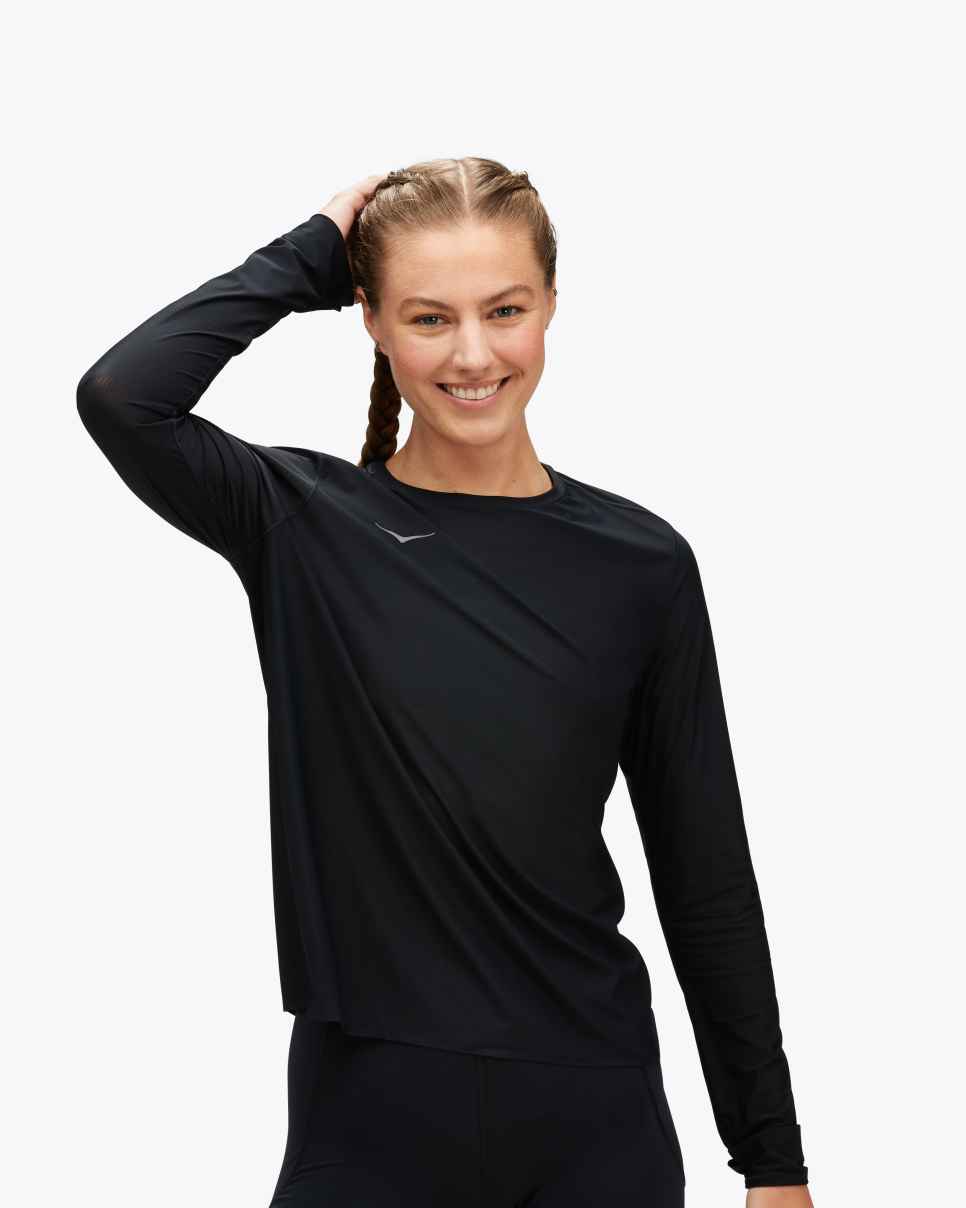 Airolite Run Long Sleeve Black