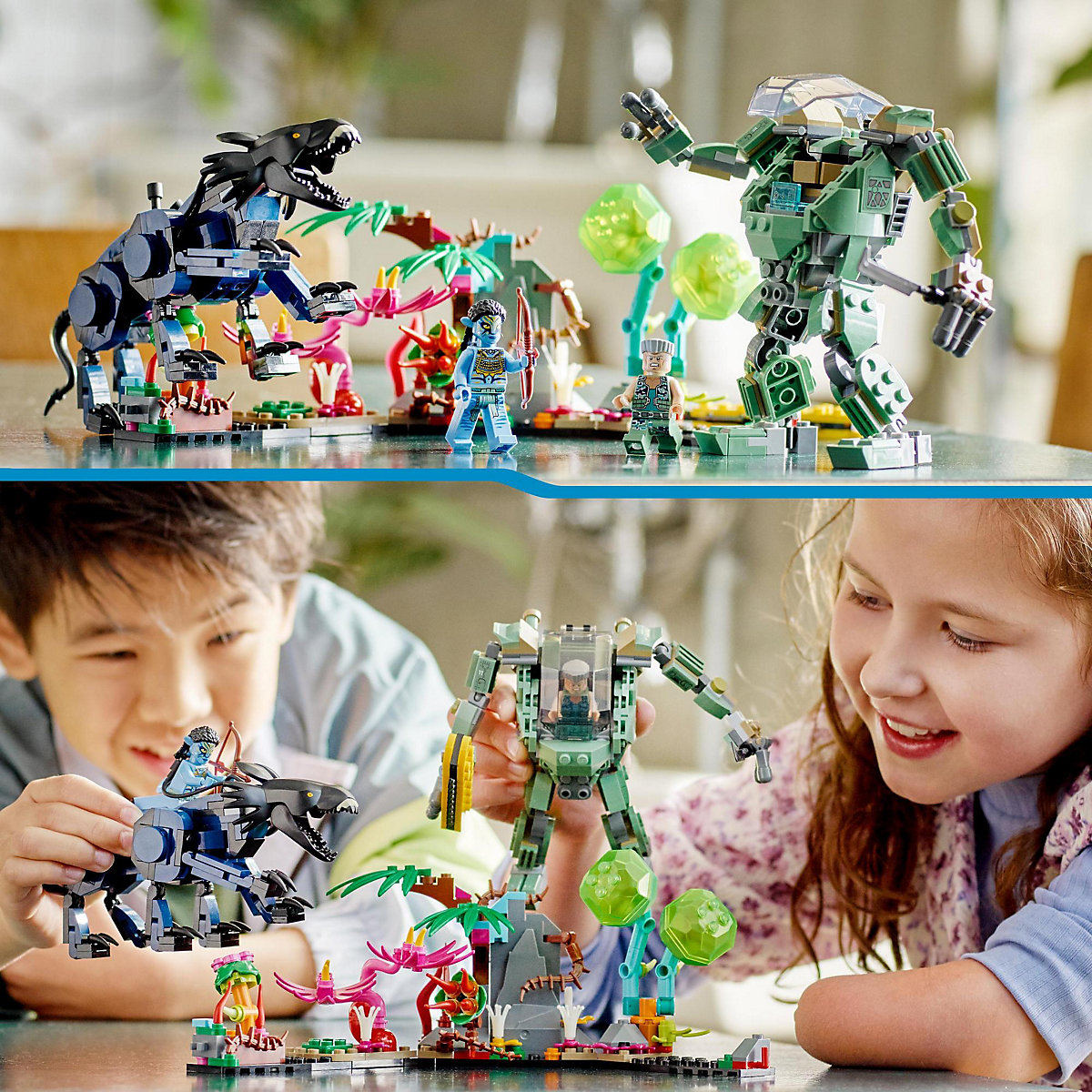 LEGO® Avatar 75571 Neytiri und Thanator vs. Quaritch im MPA