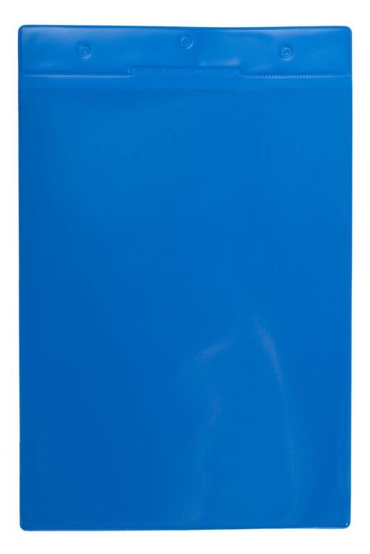 Djois Kennzeichnungshülle 161001 Blau 230 x 30 x 350 mm 10 Stück