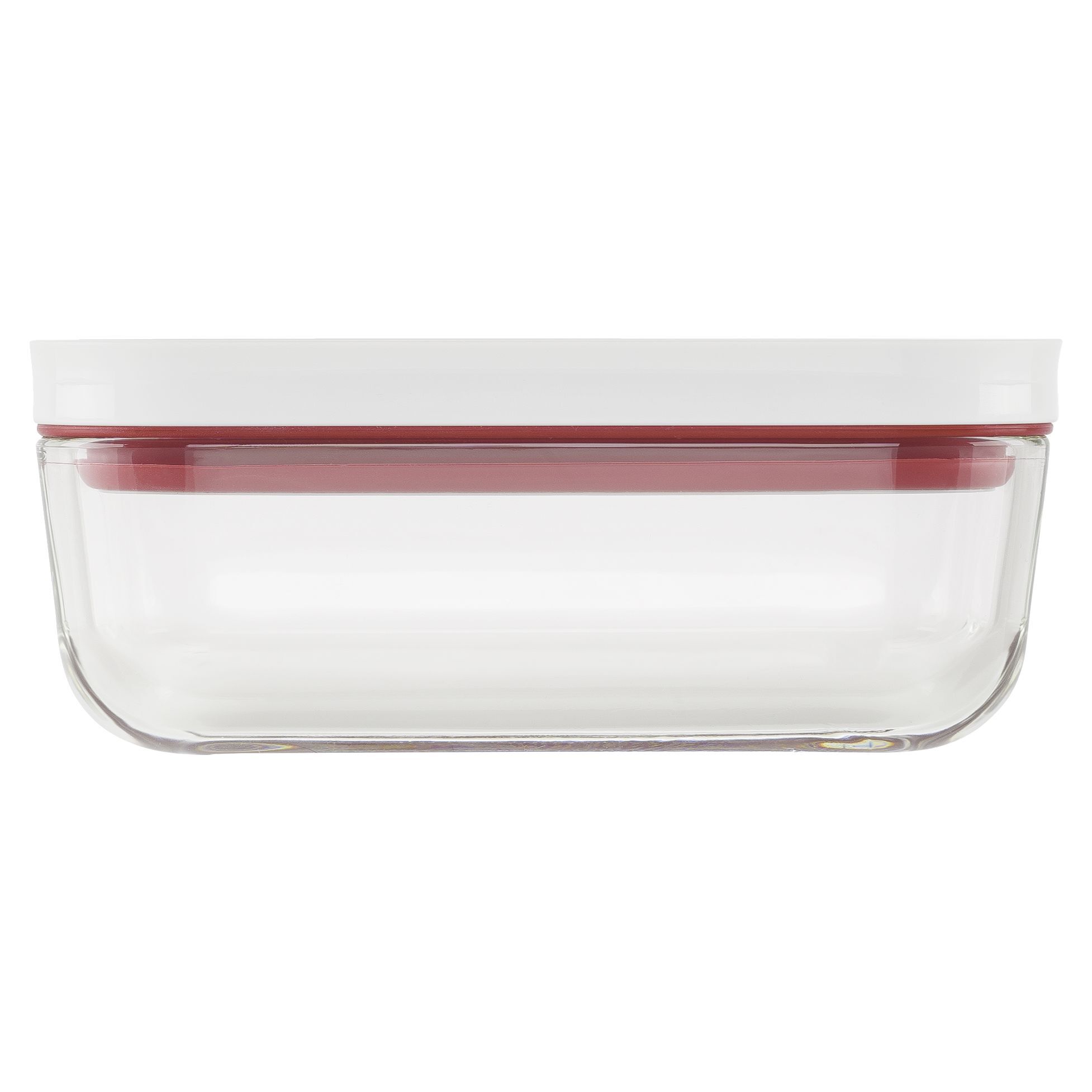 Vakuumbox S, Glas, Rot