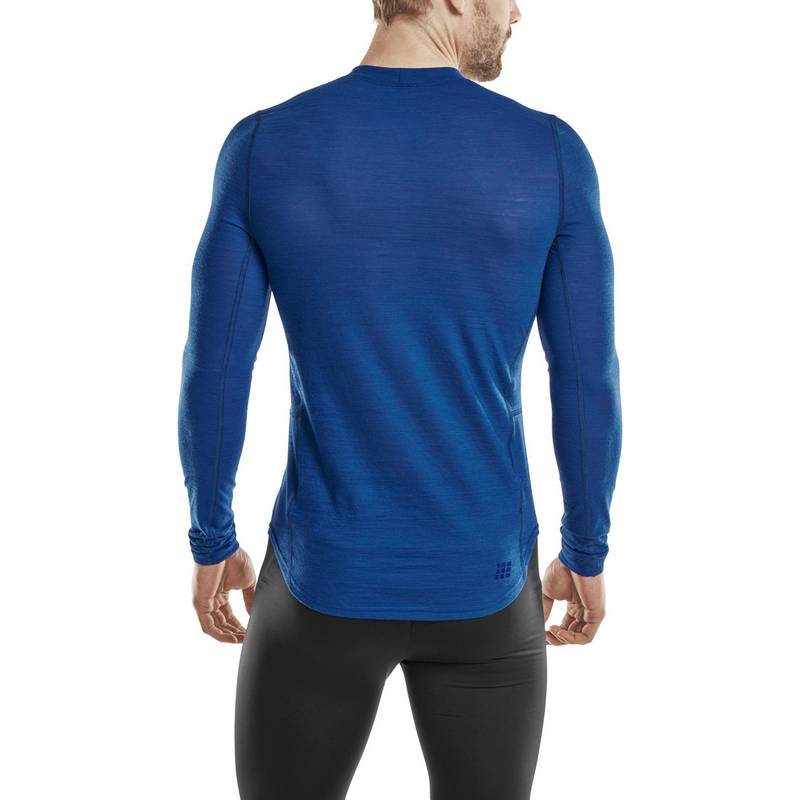 CEP Merino Cold Weather Shirt Longsleeve Laufshirt Herren