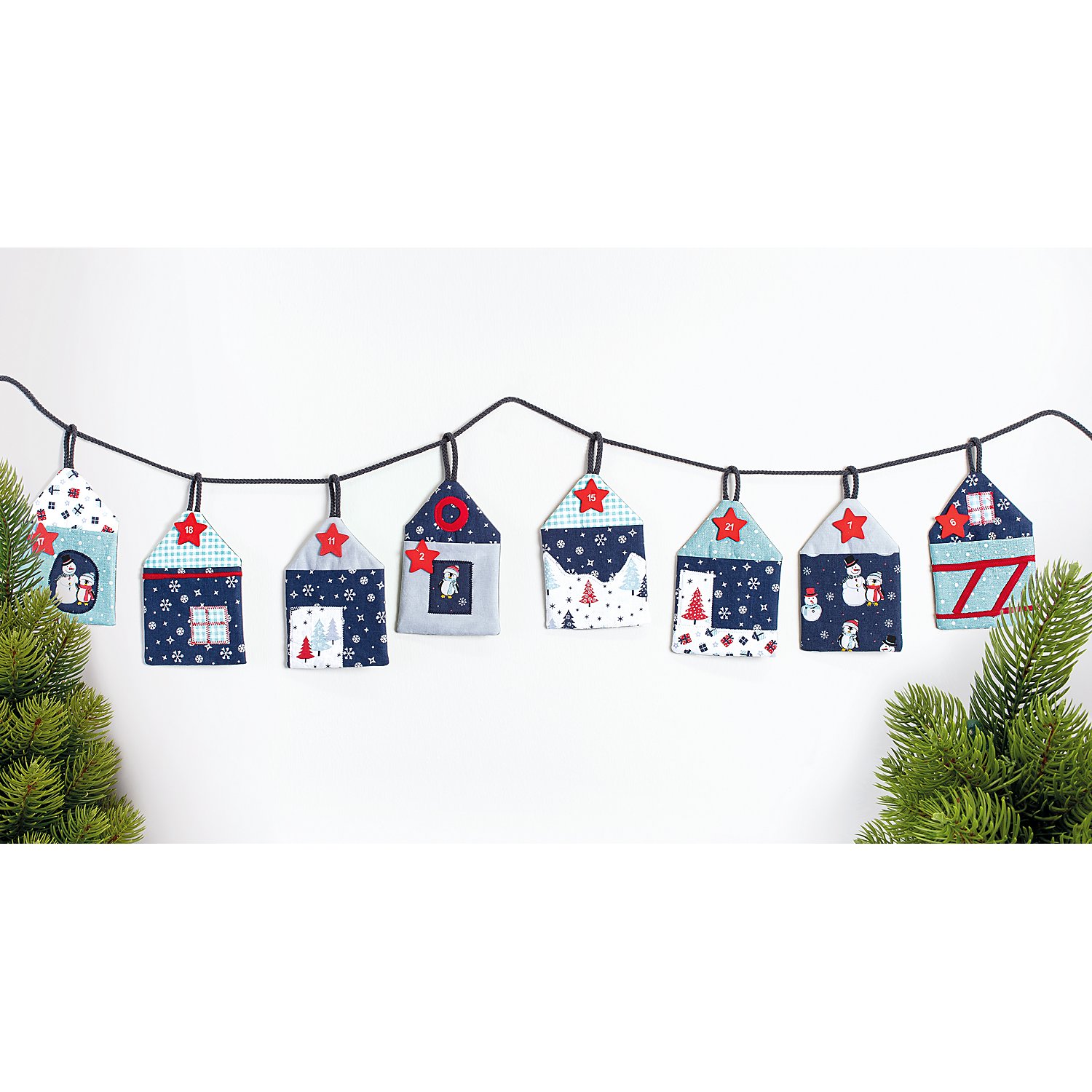 Adventskalender-Zahlen 
