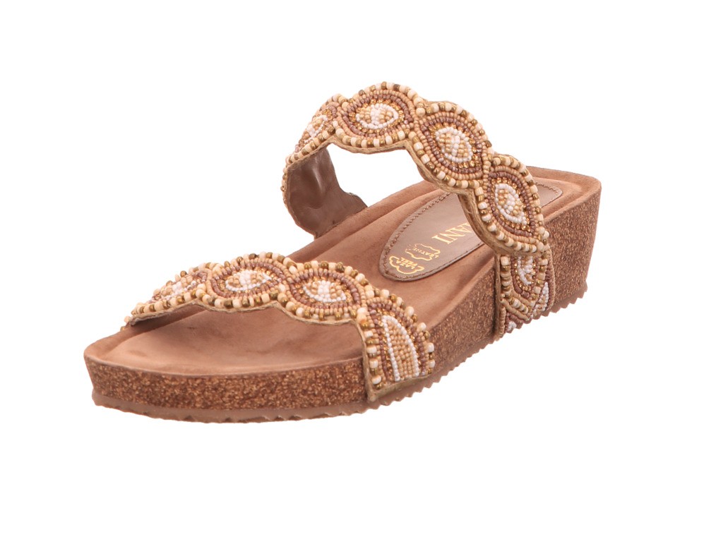 LAZAMANI Klassische Sandalen beige