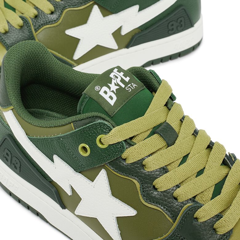 A Bathing Ape Bape SK8 Sta #2M2 green