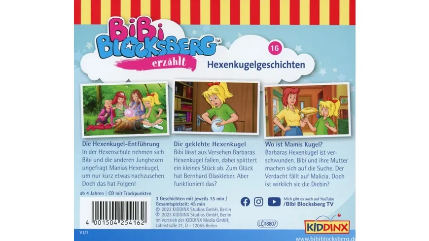 Bibi erzählt:Folge16 Hexenkugelgeschichten