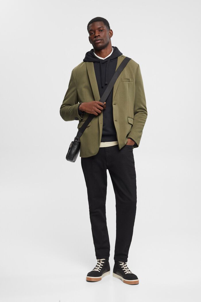 Strukturierter Slim-Fit-Blazer