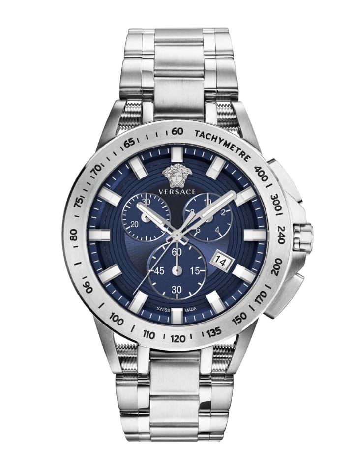 Versace Chronograph SPORT TECH silberfarben in silber günstig kaufen onesize