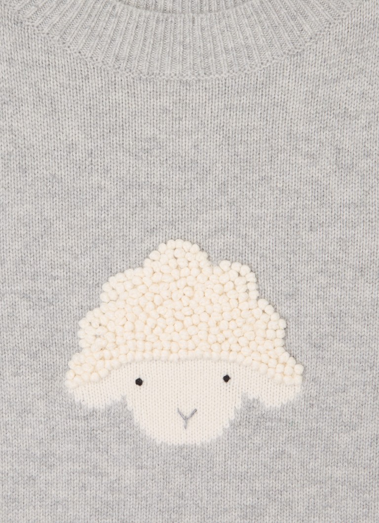Donsje Amsterdam Pulover din lână merinos din tricot fin