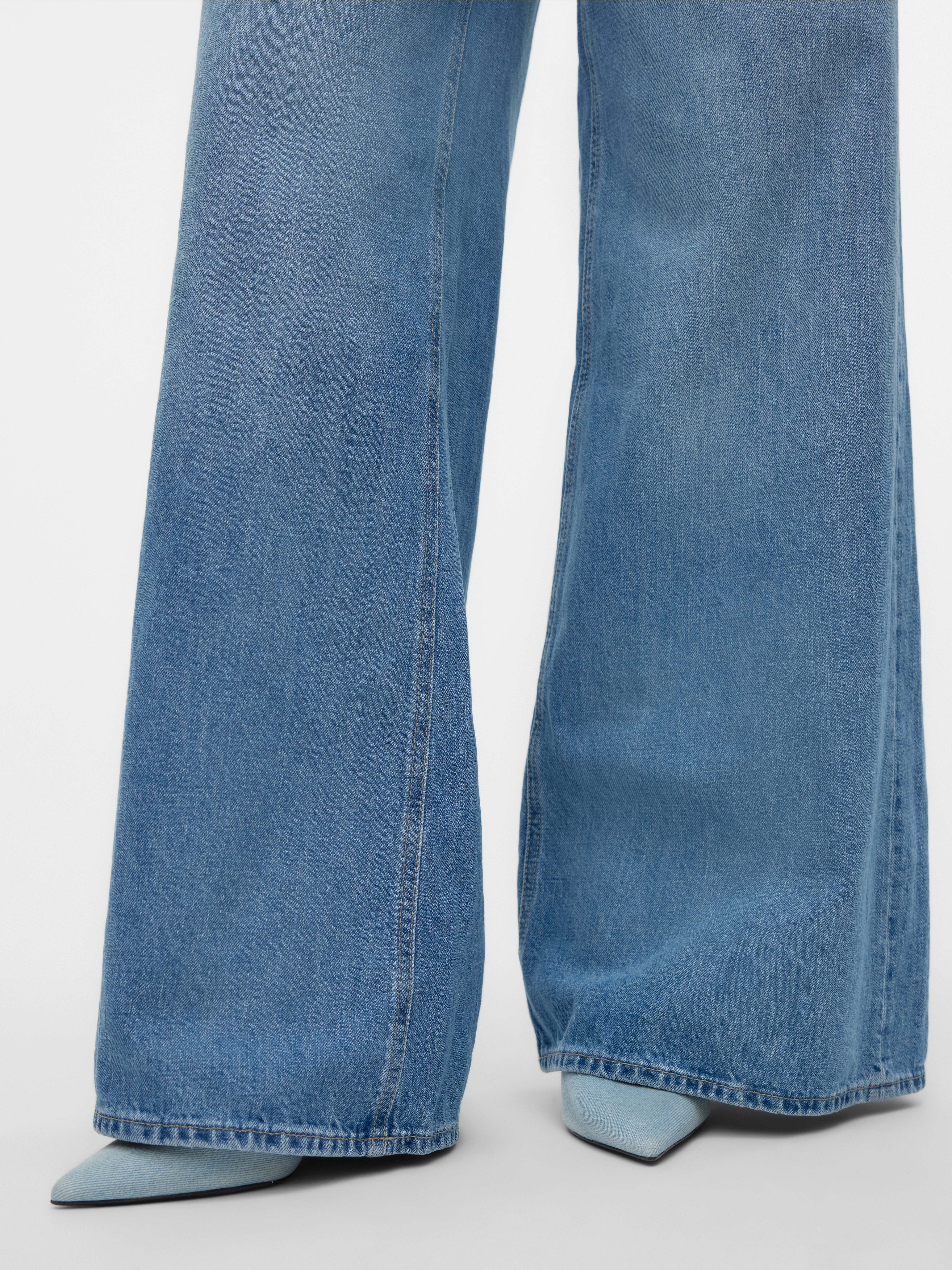 VMANNET Mid Rise Weit geschnitten Jeans