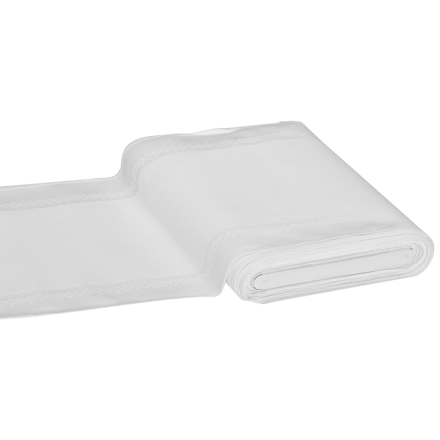 Aida-Stickband, weiß, 28 cm