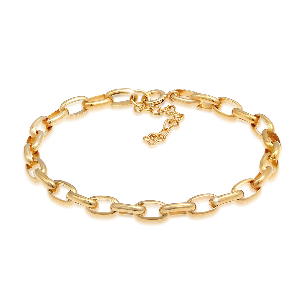 Nenalina Nenalina Bracelet Collier à breloques réglable et en 925/1000 argent massif Bracelet
