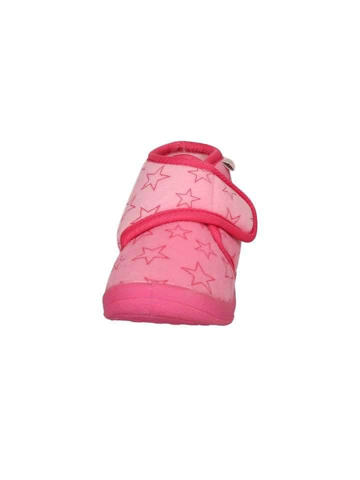 Playshoes Hausschuh Pastell in Rosa günstig kaufen