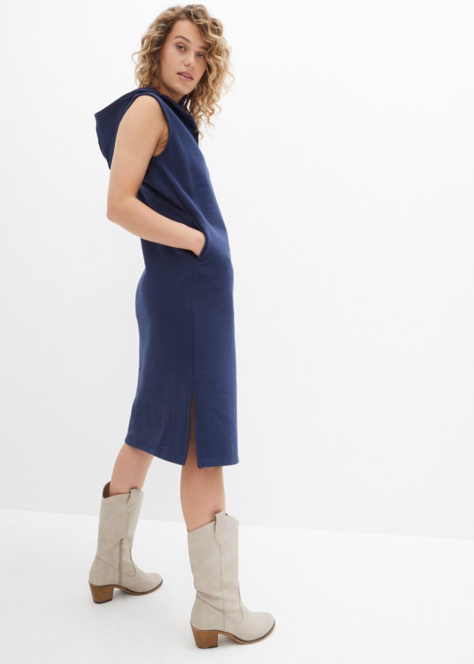 Sweatkleid, Ärmellos