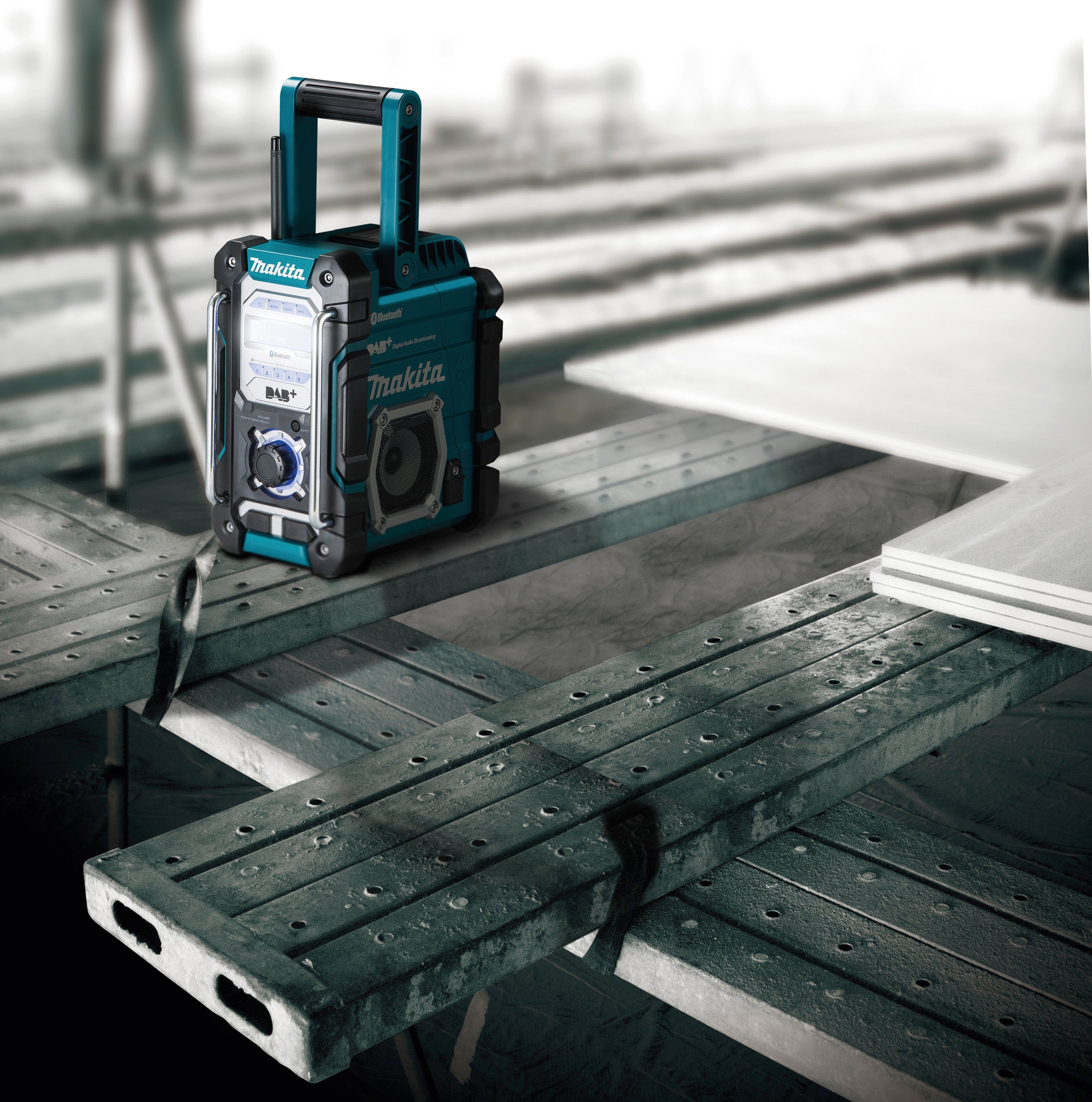 Makita DMR112 Baustellenradio (Digitalradio (DAB), FM-Tuner, ohne Akku)