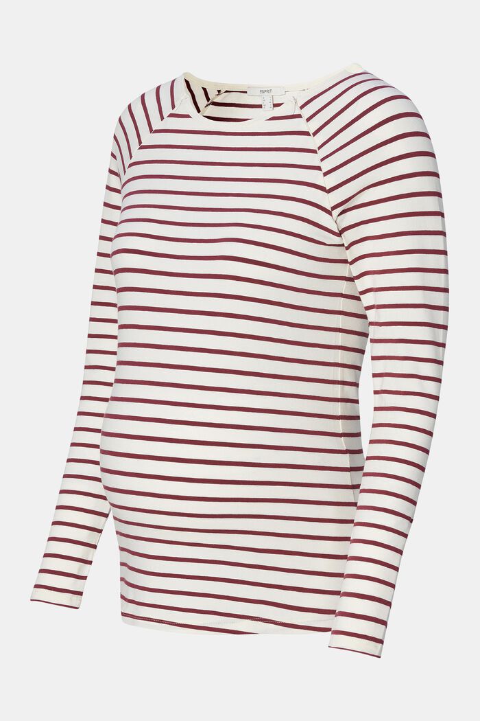Gestreiftes Longsleeve mit Stillfunktion