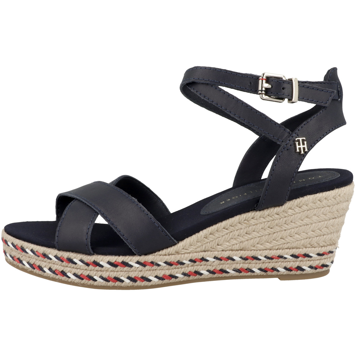 Tommy Hilfiger Feminine Low Wedge Sandal Keilsandale blau