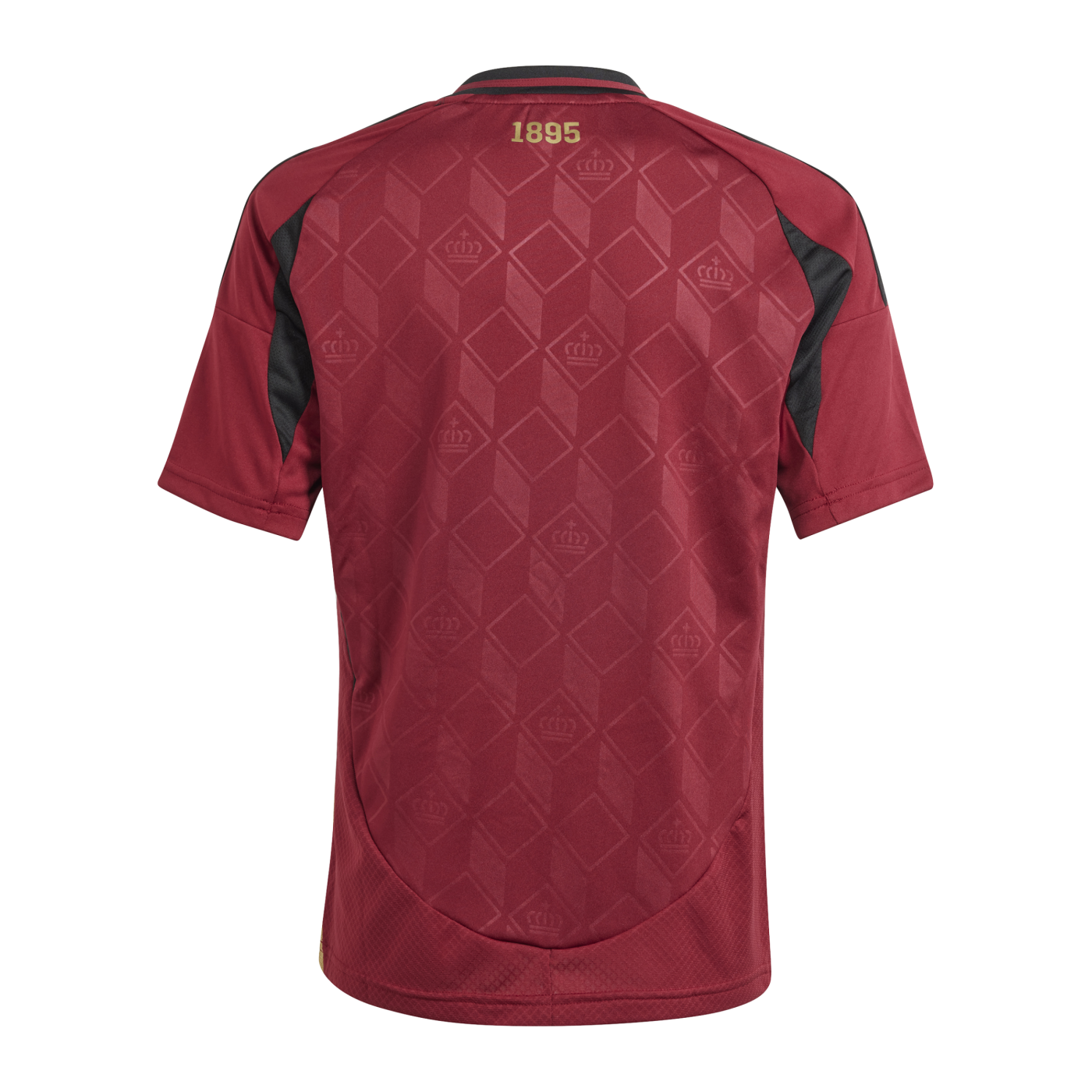 adidas Belgien Trikot Home EM 2024 Kids Rot