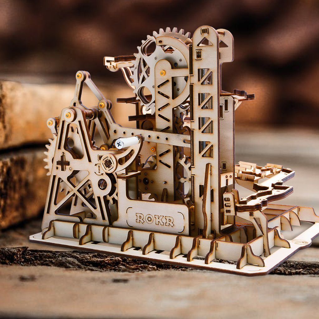 Robotime 3D-Puzzle Robotime Murmelbahn All-In-One 3D Puzzle, 233 Puzzleteile