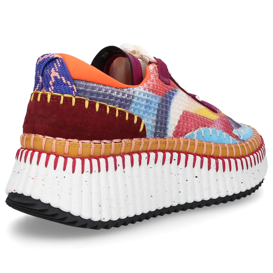Chloé - Sneaker low NAMA Baumwolle - bunt