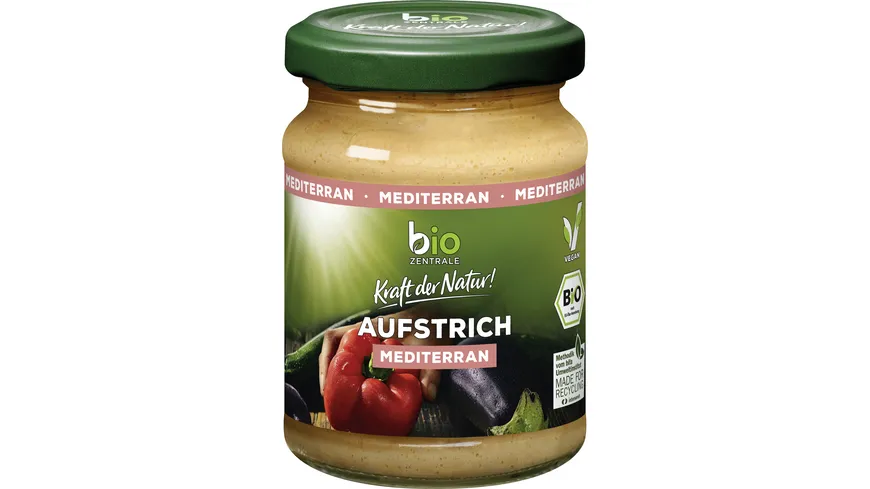 biozentrale Bio Brotaufstrich Mediterran 125 g