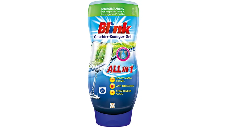Blink Geschirr-Reiniger-Gel All-in-1 720 ml