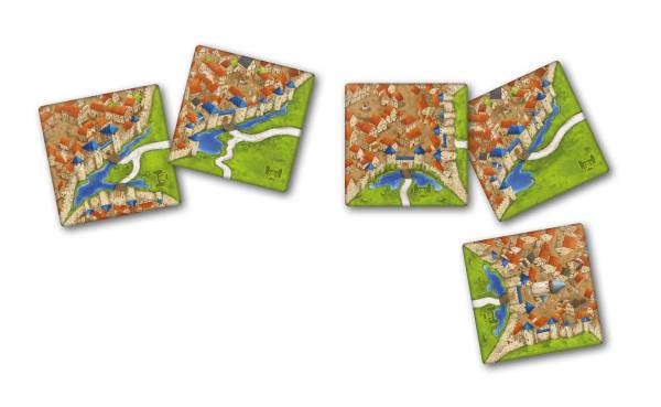 Carcassonne - Die Zugbrücken (Mini-Erw.)
