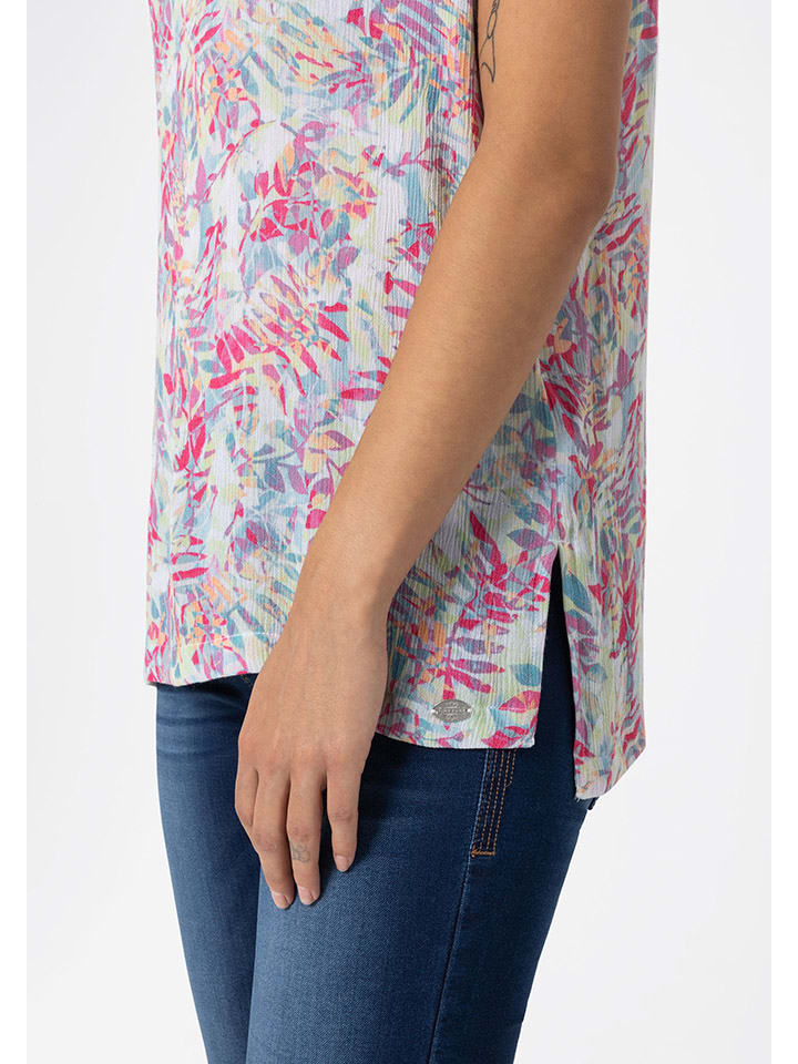 Timezone Bluse in Weiß/ Bunt günstig kaufen