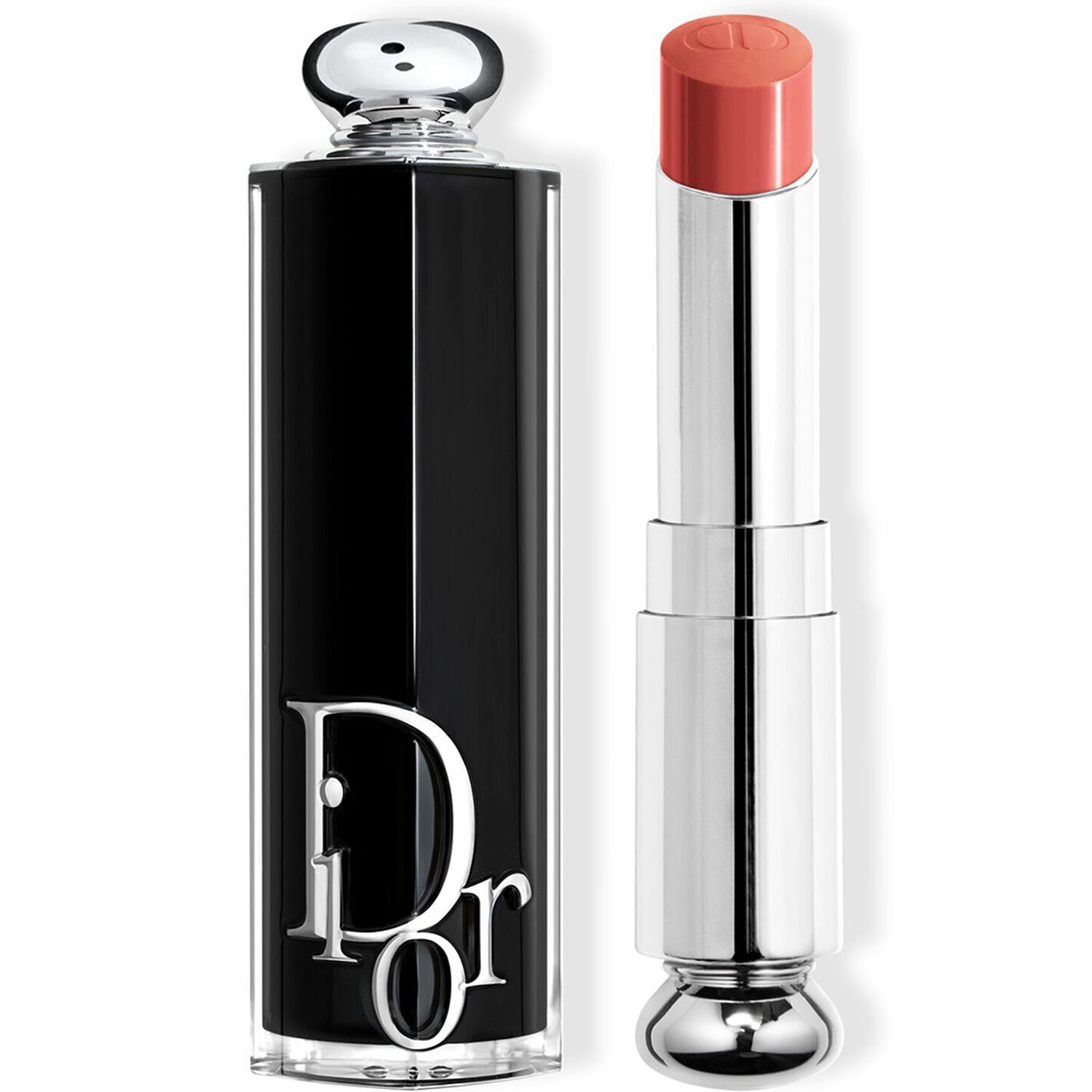 Dior 456 Cosmic Pink Rouge à lèvres brillant - rechargeable - 90 % d'origine naturelle