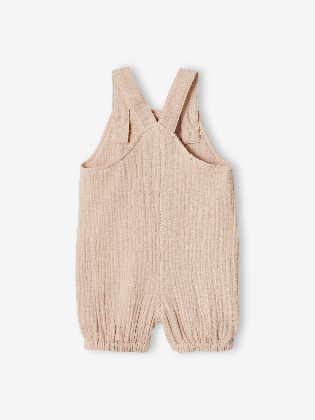Vertbaudet Baby Latzhose für Neugeborene - bleached