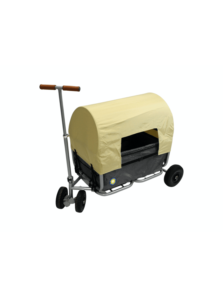 Beachtrekker Beachtrekker LiFe faltbarer Bollerwagen (Schwarz)   Bremse   Sonnenverdeck günstig kaufen onesize