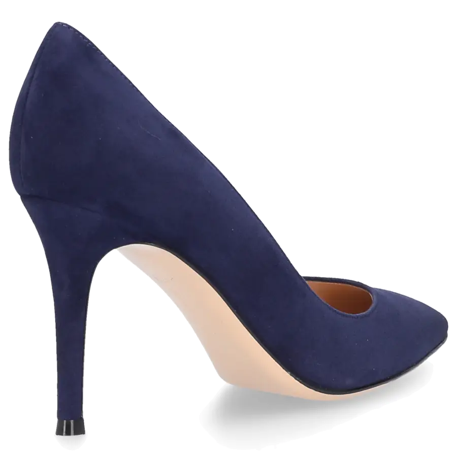 Gianvito Rossi - Pumps GIANVITO 85 Veloursleder - blau