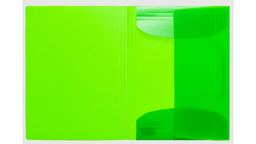 HERMA Sammelmappe A4 PP Neon grün neongruen